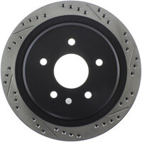 StopTech 97-10 Chevy Corvette Slotted & Drilled Rear Right Rotor