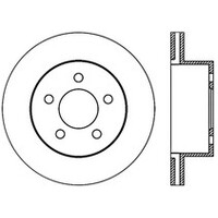 Stoptech 10-15 Chevy Camaro Sport Cryo-Treated Cross Drilled & Slotted Rotor - Front Left