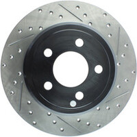 StopTech 05-13 Chrysler300/300C / 09-12 Dodge Challenger Front Left Drilled & Slotted Rotor