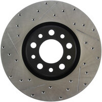 StopTech 13+ Dodge Dart Performance Slotted & Drilled Front Left Rotor