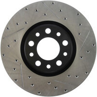 StopTech 13+ Dodge Dart Performance Slotted & Drilled Front Right Rotor