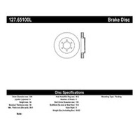 StopTech 04-09 Ford F150 / 06-08 Lincoln Mark LT Rear Left Slotted & Drilled Rotor