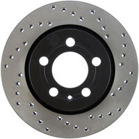 StopTech 03-05 VW Golf GTi (vented rear discs) Drilled Right Rear Rotor