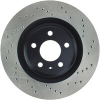 StopTech 12 Audi S4 Rear Right Drilled Rotor