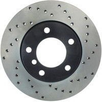 StopTech 96-02 BMW Z3 / 03-01/06 Z4 / 11/91-98 318i/iS / 04/98-00 318Ti Drilled Right Front Rotor