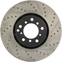 StopTech 00-03 BMW M5 Drilled Left Front Rotor