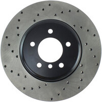 StopTech 04-10 BMW 5-Series & 6-Series Drilled Left Front Rotor