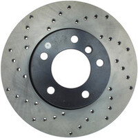 StopTech 08-10 BMW 128i Cross Drilled Left Front Rotor