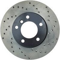 StopTech 08-10 BMW 128i Cross Drilled Right Front Rotor