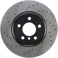 StopTech 11-15 BMW 535i/535xi/ 12-15 640i Front Left Drilled Sport Brake Rotor