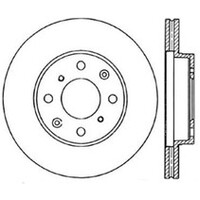 StopTech 90-00 Honda Civic / 90-91 CRX Drilled Left Front Rotor