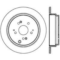 StopTech 16-18 Honda Civic Drilled Right Rear Rotor