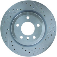 StopTech Select Sport 07-13 BMW 335i Slotted & Drilled Vented Right Rear Brake Rotor