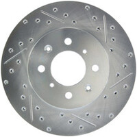 StopTech Select Sport 90-01 Acura Integra (exc. Type R) Slotted and Drilled Right Front Rotor