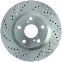 StopTech Select Sport 11-16 Toyota Avalon/ 11-17 Camry SportStop Slotted & Drilled Left Front Rotor