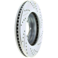 StopTech Select Sport Drilled & Slotted Rotor - Rear Right