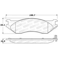 StopTech Street Select Brake Pads