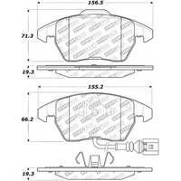 StopTech Street Select Brake Pads - Front