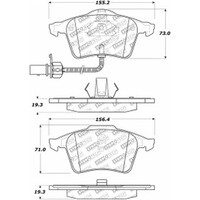 StopTech Street Select Brake Pads - Rear