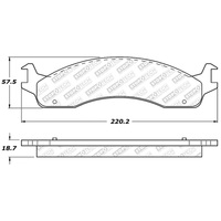 StopTech Street Select Brake Pads