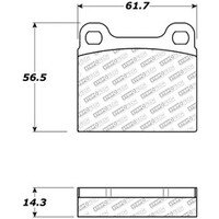 StopTech Street Select Brake Pads