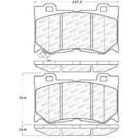 StopTech Street Select Brake Pads - Front