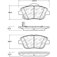 StopTech 09-15 Hyundai Sonata Street Select Rear Brake Pads