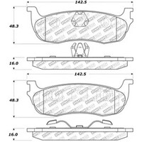 StopTech Street Select Brake Pads - Rear