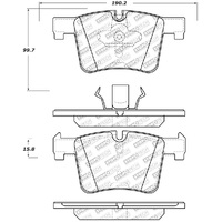 StopTech Street Select Brake Pads w/Hardware - Front