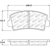 StopTech Street Touring Brake Pads