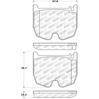 StopTech Street Touring Brake Pads