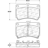 StopTech Street Brake Pads