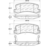 StopTech Street Touring Brake Pads