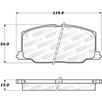 StopTech Street Brake Pads