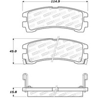 StopTech Street Brake Pads