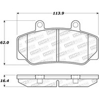 StopTech Street Brake Pads