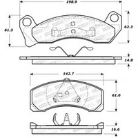 StopTech Street Brake Pads