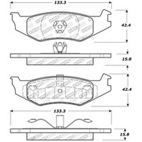 StopTech Street Touring Brake Pads