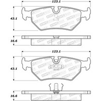 StopTech Street Brake Pads - Front