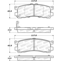 StopTech Street Brake Pads - Front