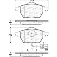 StopTech Street Brake Pads - Front