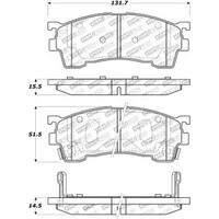 StopTech Street Touring 93-97 Ford Probe / 93-97 Mazda MX-6 Front Brake Pads