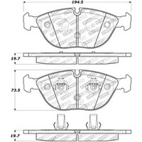 StopTech Street Touring Brake Pads