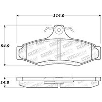 StopTech Street Brake Pads