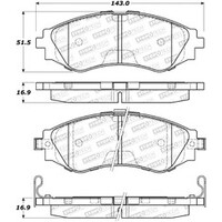 StopTech Street Brake Pads