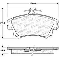 StopTech Street Brake Pads