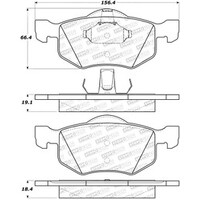 StopTech Street Brake Pads