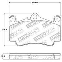 StopTech Street Touring Brake Pads