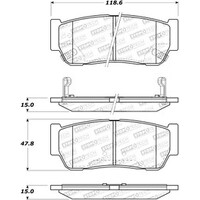 StopTech Street Brake Pads