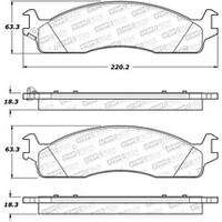 StopTech Street Brake Pads